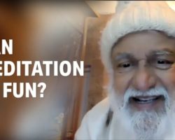 Meditation can be fun (video)