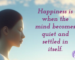 Happiness is not in the object (short video)