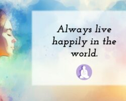 Always living happily in the world (short video)