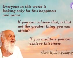 The greatest thing you can obtain is Peace (short video)