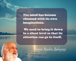 Bringing the mind to a silent level (short video)